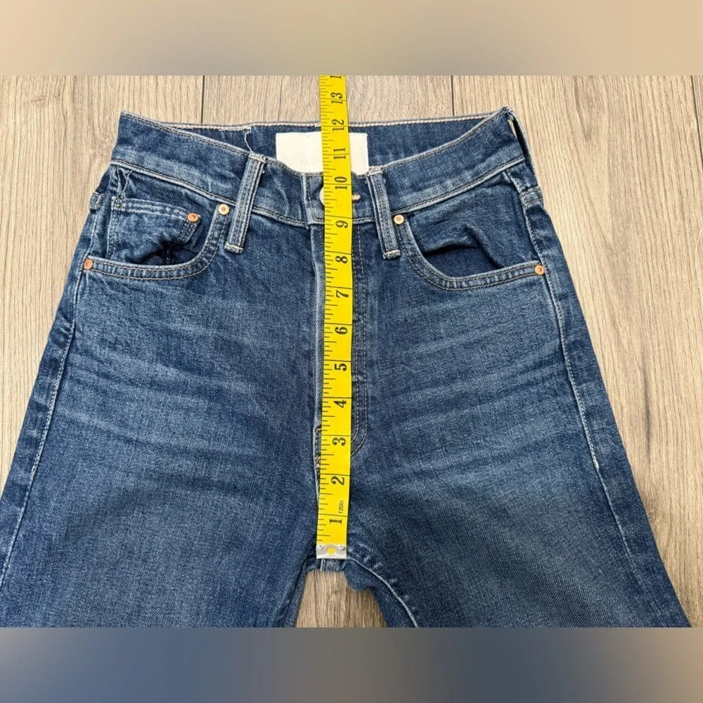 MOTHER Tomcat Straight Leg Ankle Jeans in Cannonball Sz 23